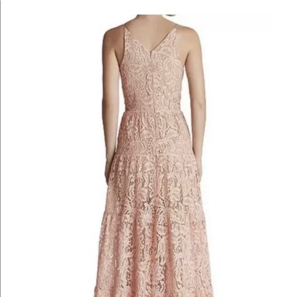 NEW Dress The Population Lace Tiered Cocktail Dress EUC - Picture 4 of 4